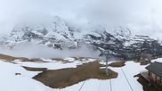 Archiviertes Webcam Bild: Wengen: Bergstation Lauberhorn am 11.05.2026 um 18:00 Uhr