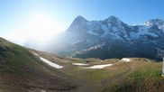 Archiviertes Webcam Bild: Wengen: Bergstation Lauberhorn am 29.05.2026 um 07:55 Uhr