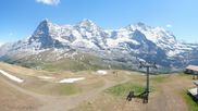 Archiviertes Webcam Bild: Wengen: Bergstation Lauberhorn am 29.05.2026 um 14:55 Uhr