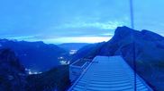 Archived webcam image showing Top Station Lauberhorn on 15 Jun 2026 at 04:41