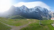 Archived webcam image showing Top Station Lauberhorn on 15 Jun 2026 at 08:41