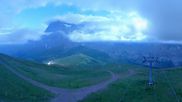 Archived webcam image showing Top Station Lauberhorn on 3 Jul 2026 at 04:43