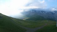Archived webcam image showing Top Station Lauberhorn on 3 Jul 2026 at 07:43