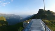 Archived webcam image showing Top Station Lauberhorn on 14 Jul 2026 at 07:32