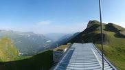 Archived webcam image showing Top Station Lauberhorn on 14 Jul 2026 at 08:32