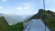 Archiviertes Webcam Bild: Wengen: Bergstation Lauberhorn am 14.07.2026 um 10:19 Uhr