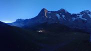Archiviertes Webcam Bild: Wengen: Bergstation Lauberhorn am 28.07.2026 um 04:44 Uhr