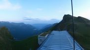 Archived webcam image showing Top Station Lauberhorn on 4 Aug 2026 at 06:36