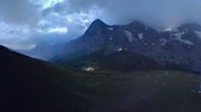 Archived webcam image showing Top Station Lauberhorn on 4 Aug 2026 at 00:36
