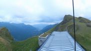 Archived webcam image showing Top Station Lauberhorn on 18 Aug 2026 at 07:41
