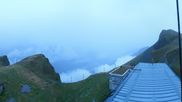 Archiviertes Webcam Bild: Wengen: Bergstation Lauberhorn am 25.08.2026 um 07:18 Uhr