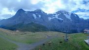 Archiviertes Webcam Bild: Wengen: Bergstation Lauberhorn am 30.08.2026 um 00:38 Uhr