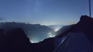Archived webcam image showing Top Station Lauberhorn on 8 Sep 2026 at 04:22