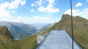 Archived webcam image showing Top Station Lauberhorn on 8 Sep 2026 at 14:22