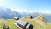 Archived webcam image showing Top Station Lauberhorn on 8 Sep 2026 at 12:22