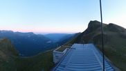 Archived webcam image showing Top Station Lauberhorn on 1 Sep 2026 at 07:40