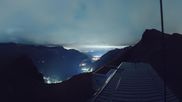 Archived webcam image showing Top Station Lauberhorn on 14 Oct 2026 at 00:02