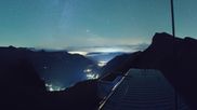 Archived webcam image showing Top Station Lauberhorn on 14 Oct 2026 at 02:02