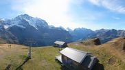 Archiviertes Webcam Bild: Wengen: Bergstation Lauberhorn am 15.10.2026 um 14:05 Uhr