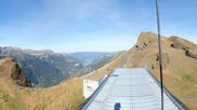 Archiviertes Webcam Bild: Wengen: Bergstation Lauberhorn am 15.10.2026 um 12:05 Uhr