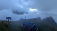 Archived webcam image showing Top Station Lauberhorn on 21 Oct 2026 at 00:49