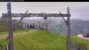Archived webcam image showing Shuttleberg: Top Station Powder Shuttle on 14 Jun 2026 at 07:13