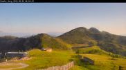 Archived webcam image showing Shuttleberg: Top Station Powder Shuttle on 3 Aug 2026 at 07:40