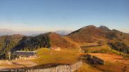 Archived webcam image showing Shuttleberg: Top Station Powder Shuttle on 1 Oct 2026 at 08:03
