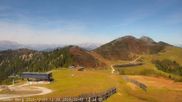 Archived webcam image showing Shuttleberg: Top Station Powder Shuttle on 1 Oct 2026 at 12:03