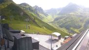 Archiviertes Webcam Bild: Silvretta Montafon: Panoramablick Nova Stoba am 10.08.2026 um 16:45 Uhr