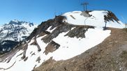 Archived webcam image showing Kriegerhorn Lech/Zuers on 1 May 2026 at 12:30