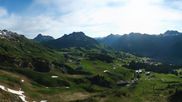 Archived webcam image showing Kriegerhorn Lech/Zuers on 4 Jun 2026 at 07:57