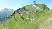 Archived webcam image showing Kriegerhorn Lech/Zuers on 12 Jul 2026 at 12:57