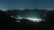 Archived webcam image showing Kriegerhorn Lech/Zuers on 13 Jul 2026 at 02:03