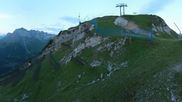 Archived webcam image showing Kriegerhorn Lech/Zuers on 10 Aug 2026 at 06:09