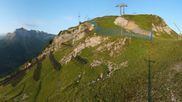 Archived webcam image showing Kriegerhorn Lech/Zuers on 10 Aug 2026 at 07:09