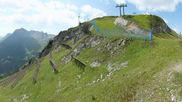Archived webcam image showing Kriegerhorn Lech/Zuers on 10 Aug 2026 at 12:09