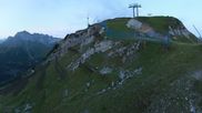 Archived webcam image showing Kriegerhorn Lech/Zuers on 27 Aug 2026 at 06:17