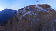 Archived webcam image showing Kriegerhorn Lech/Zuers on 4 Oct 2026 at 06:32