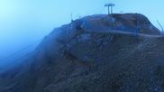 Archived webcam image showing Kriegerhorn Lech/Zuers on 9 Oct 2026 at 07:58