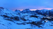 Archived webcam image showing Kriegerhorn Lech/Zuers on 23 Oct 2026 at 07:01