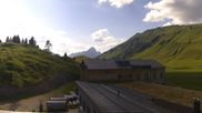 Archived webcam image showing Base station Salober, Warth Schröcken on 12 Jul 2026 at 16:10