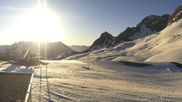 Archived webcam image showing Warth Schröcken: Saloboerjet on 1 May 2026 at 07:30