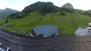 Archived webcam image showing Hotel Steffisalp Warth on 19 Jun 2026 at 06:32