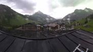 Archived webcam image showing Hotel Steffisalp Warth on 19 Jun 2026 at 16:32