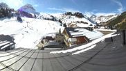 Archived webcam image showing Hotel Steffisalp Warth on 13 Mar 2026 at 14:32
