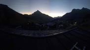 Archived webcam image showing Hotel Steffisalp Warth on 4 Oct 2026 at 07:32
