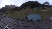 Archived webcam image showing Hotel Steffisalp Warth on 27 Oct 2026 at 07:48