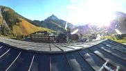 Archived webcam image showing Hotel Steffisalp Warth on 27 Oct 2026 at 08:48