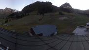 Archived webcam image showing Hotel Steffisalp Warth on 27 Oct 2026 at 18:48